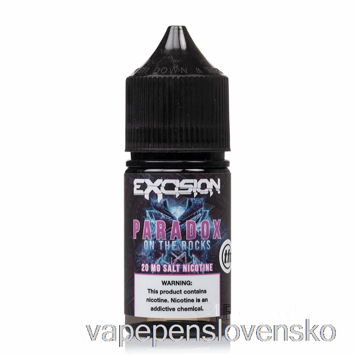Paradox Na ľade - Excízna Soľ - Alt Zero - 30ml 20mg Vape Cigareta